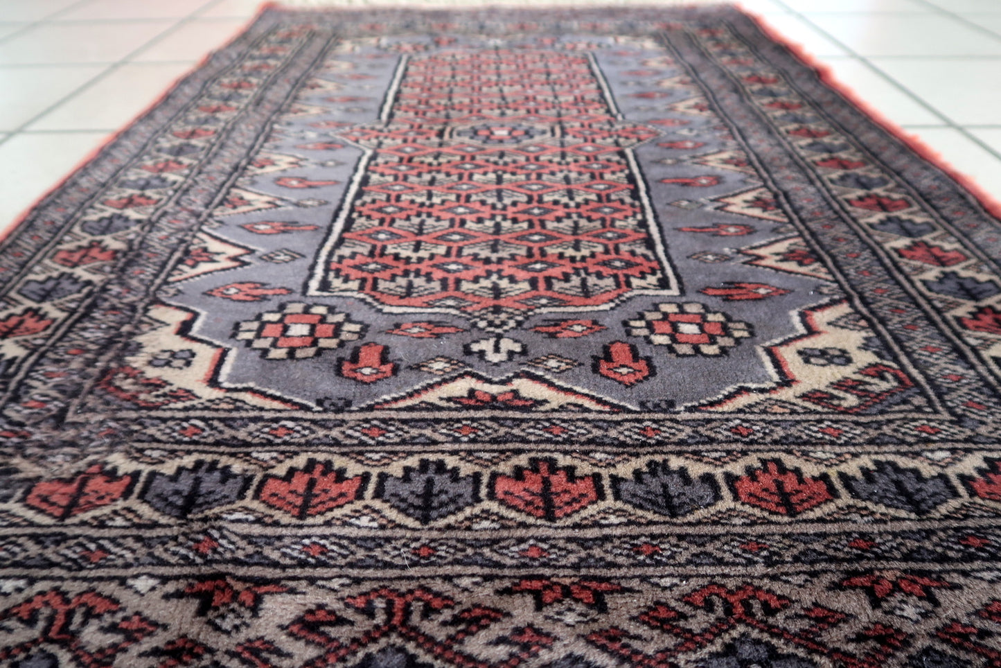 Uzbek Bukhara rug home decor
