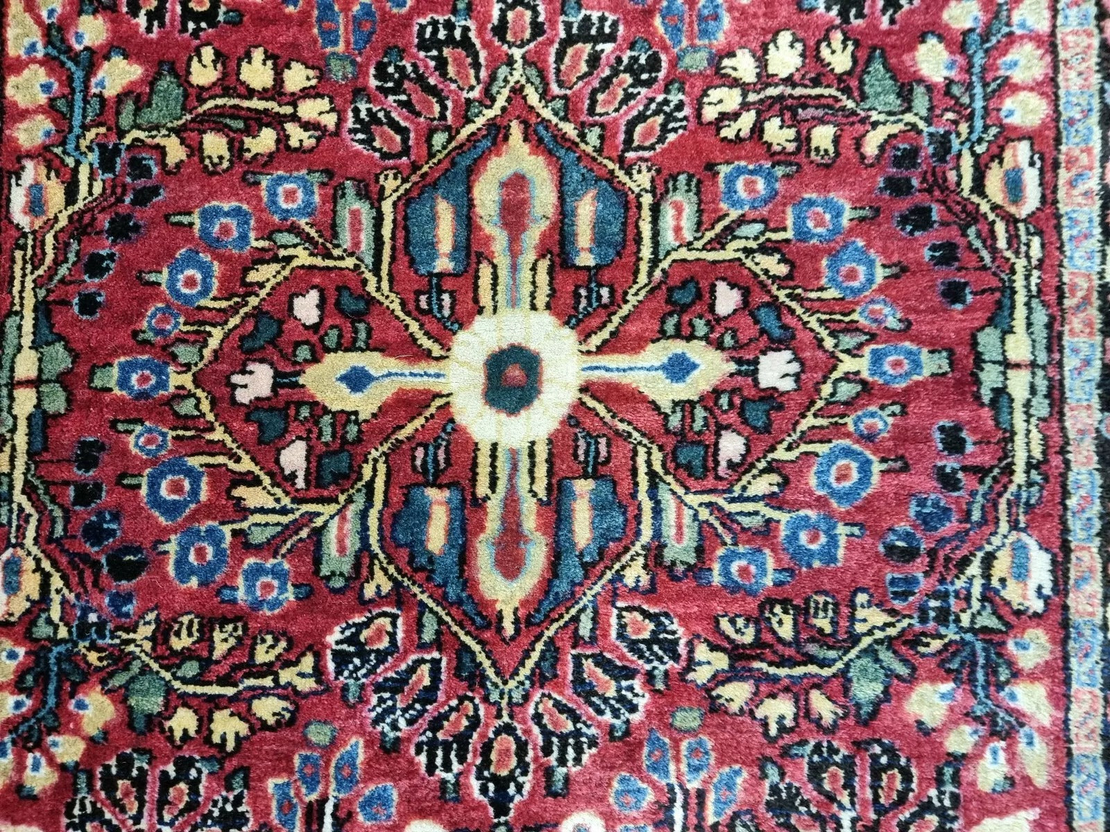 Classic oriental Persian rug pattern
