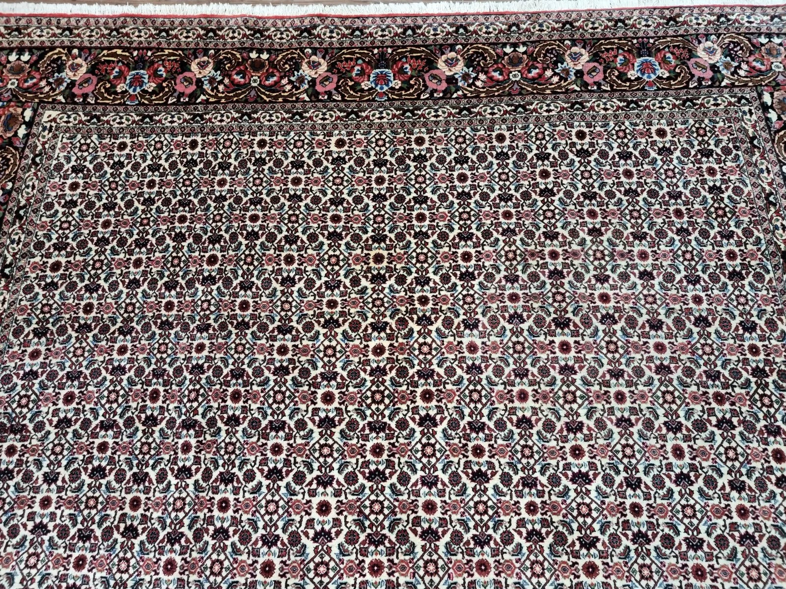 Classic oriental Persian rug pattern
