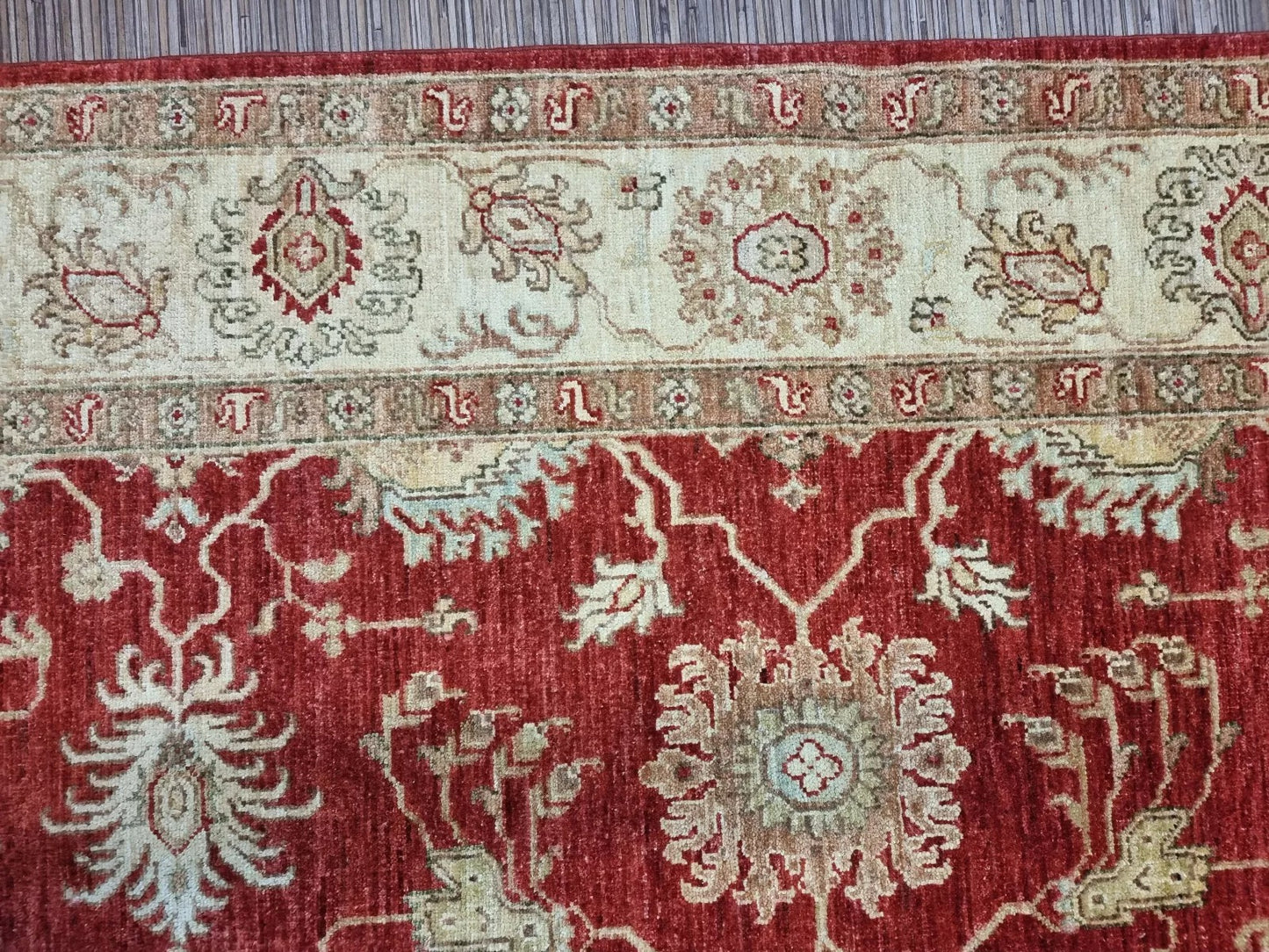 Vintage Afghan Rug – Authentic Hand-knotted Design
