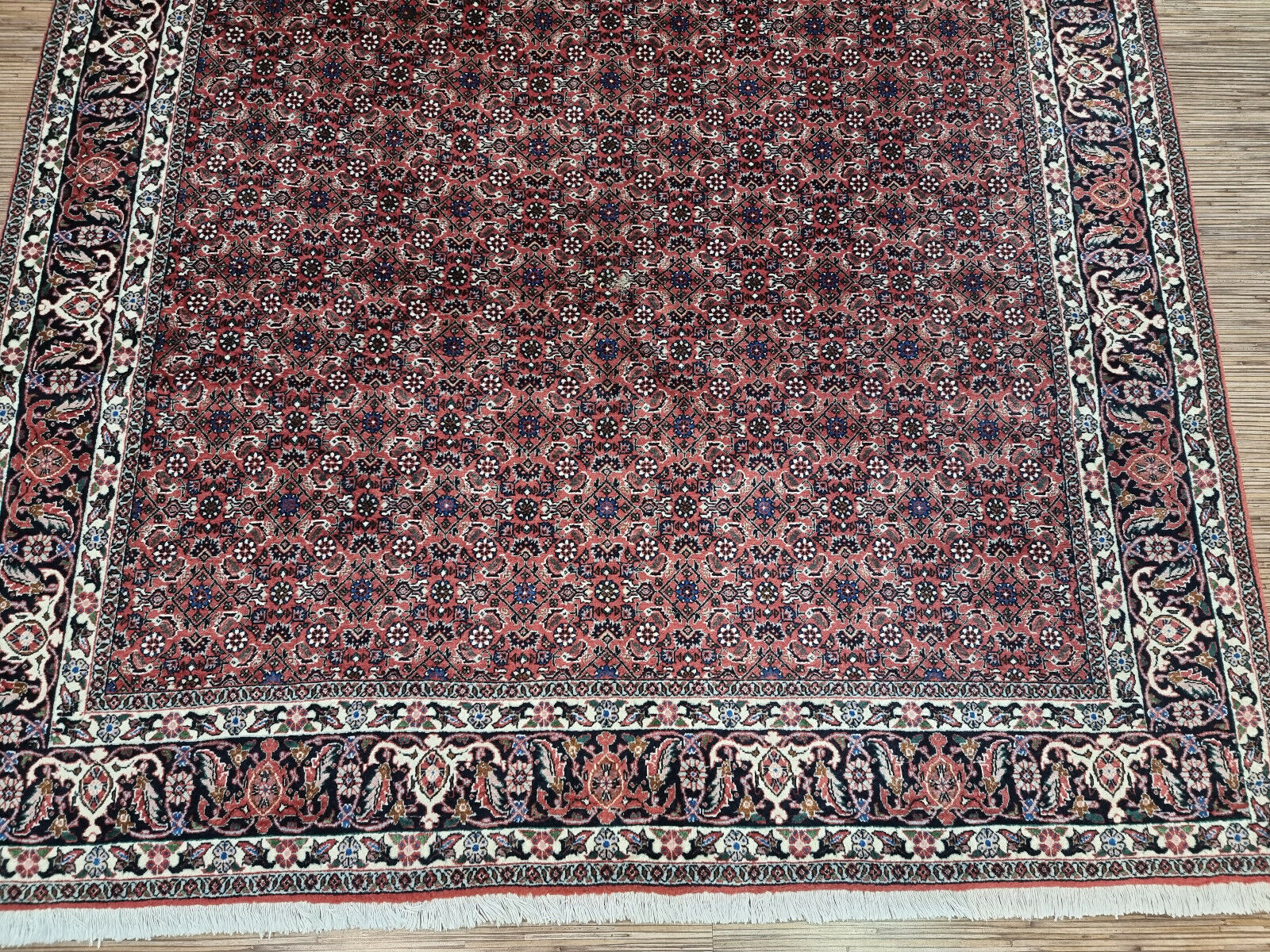 Investment Rug: Value That Endures: Own a piece of art that appreciates in value - this handwoven Persian Bidjar rug is a sound investment for your home.