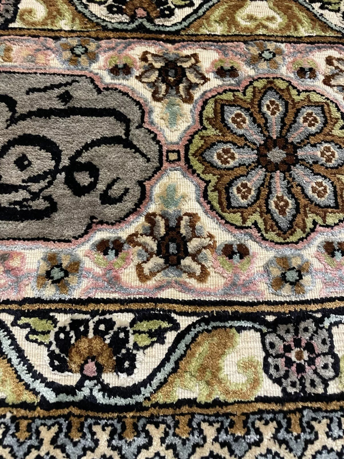 Collector’s Persian Silk Rug – Handmade in Iran
