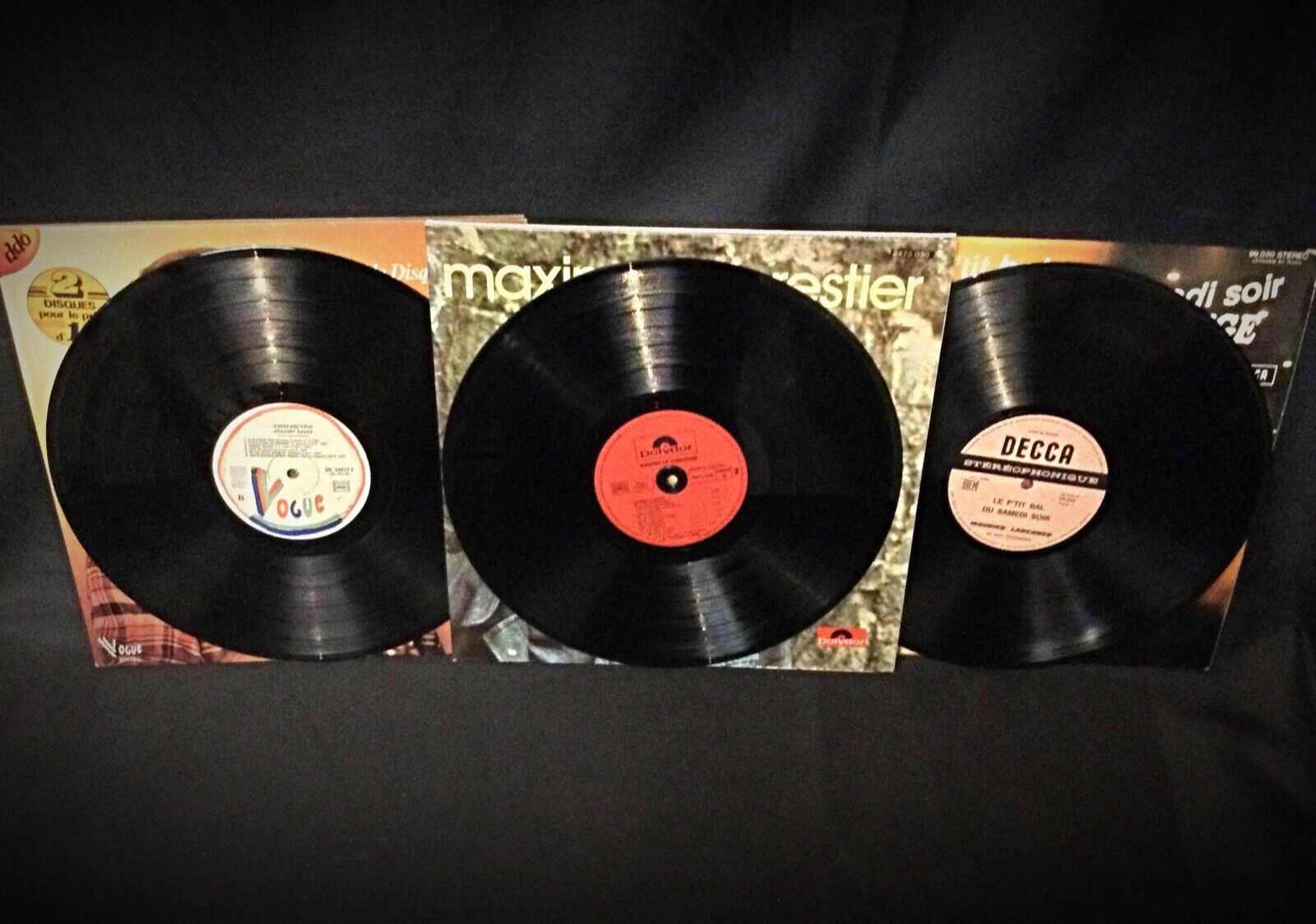 Lot of 3 shops vinyls