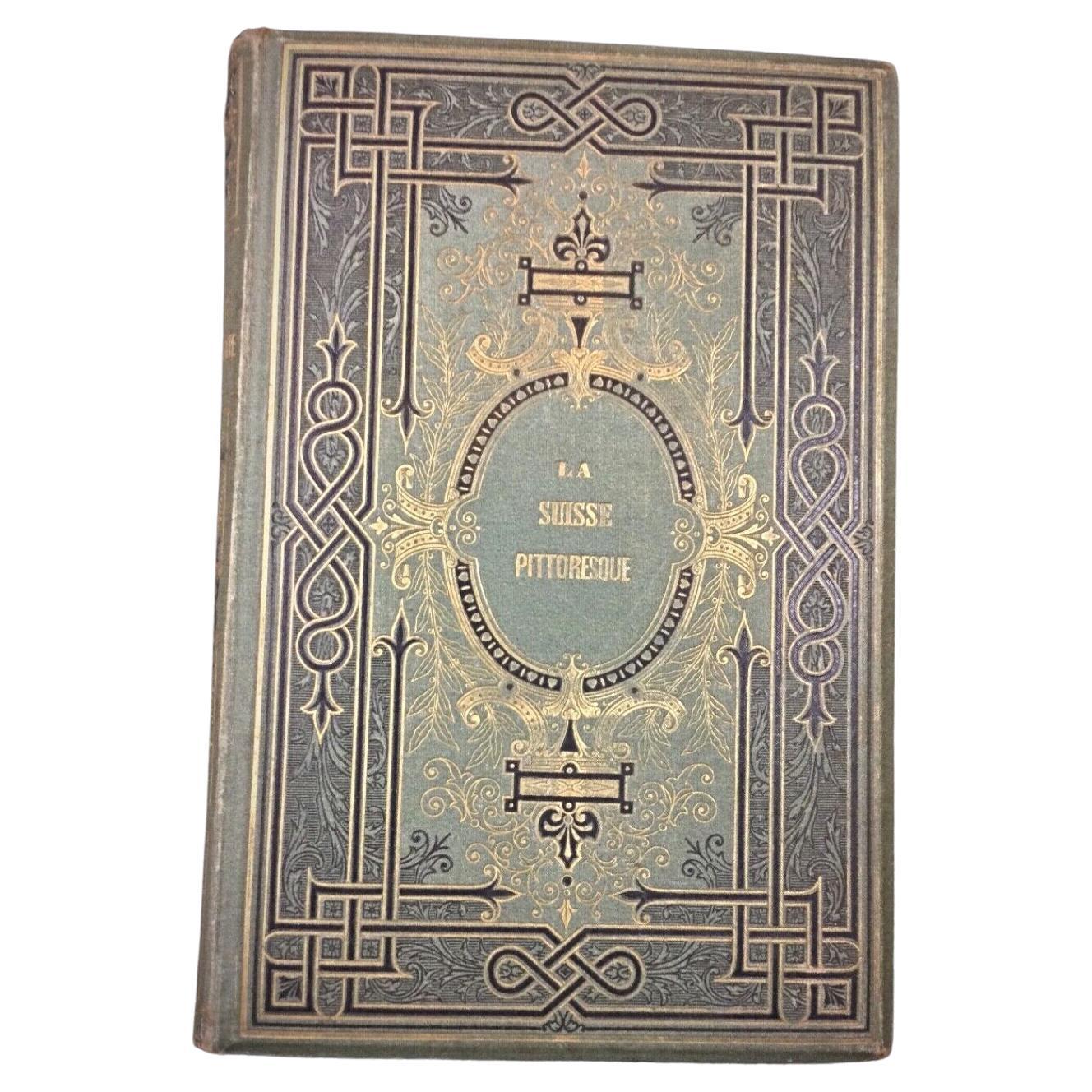 Cover of Jules Gourdault’s La Suisse Pittoresque – Second Edition (c. 1882)
