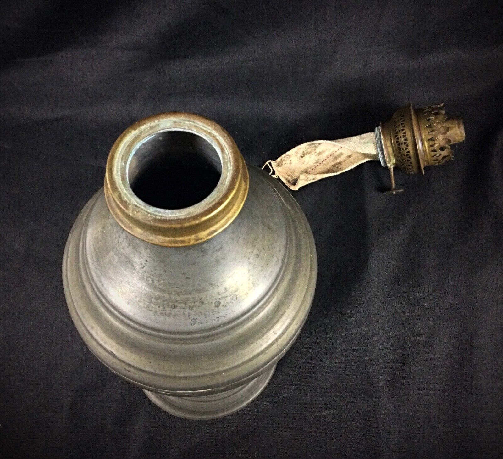 Classic vintage oil lamp decor
