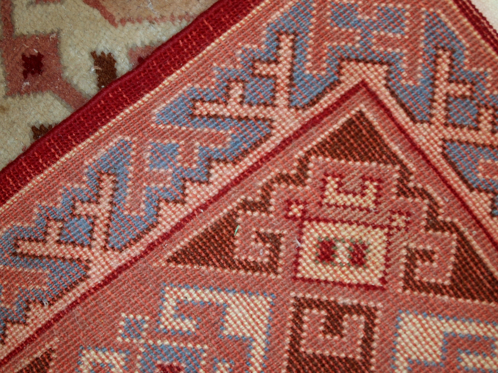 Handmade vintage Turkish Sivas rug 1960s