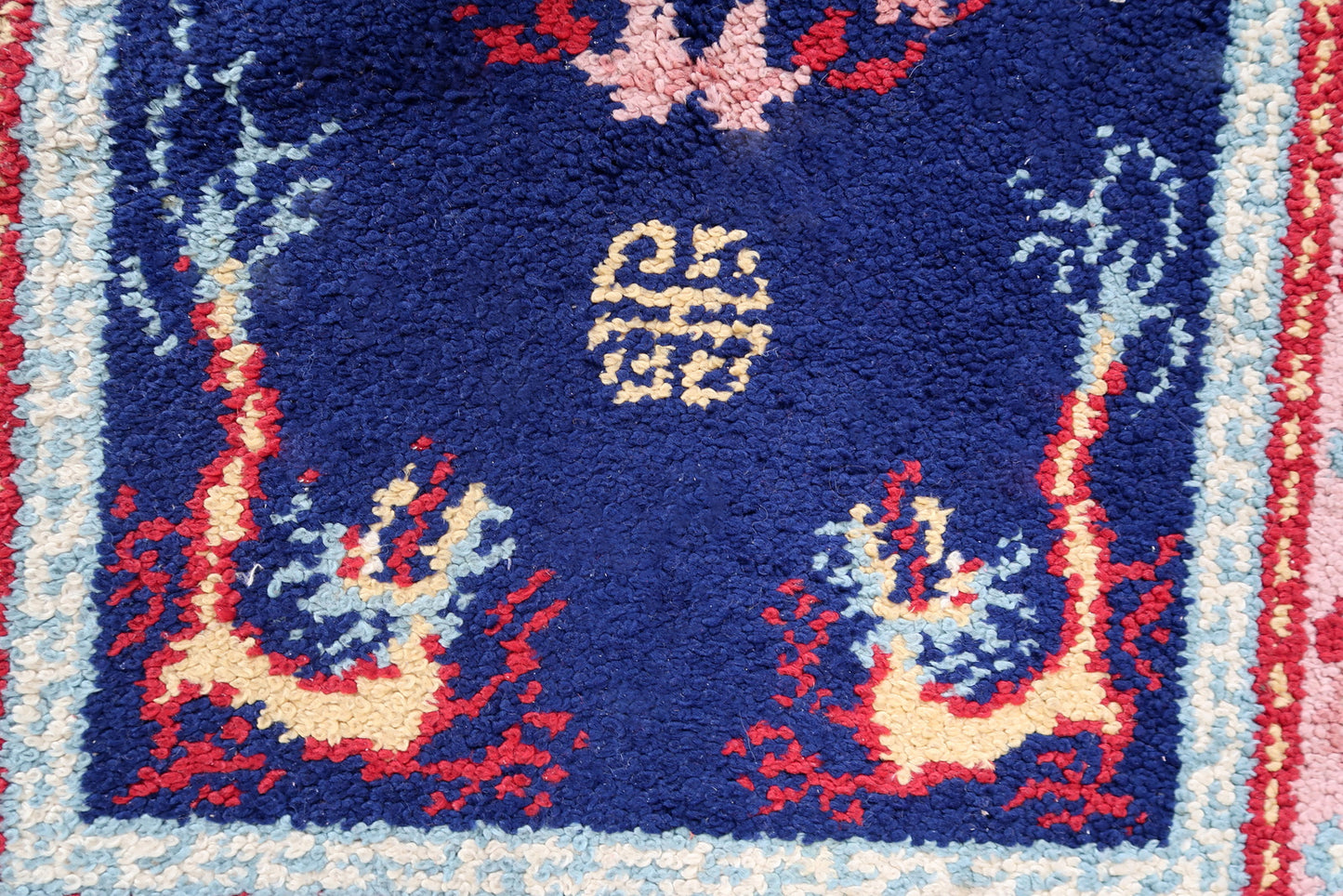 Vintage French Savonnerie rug 1960s